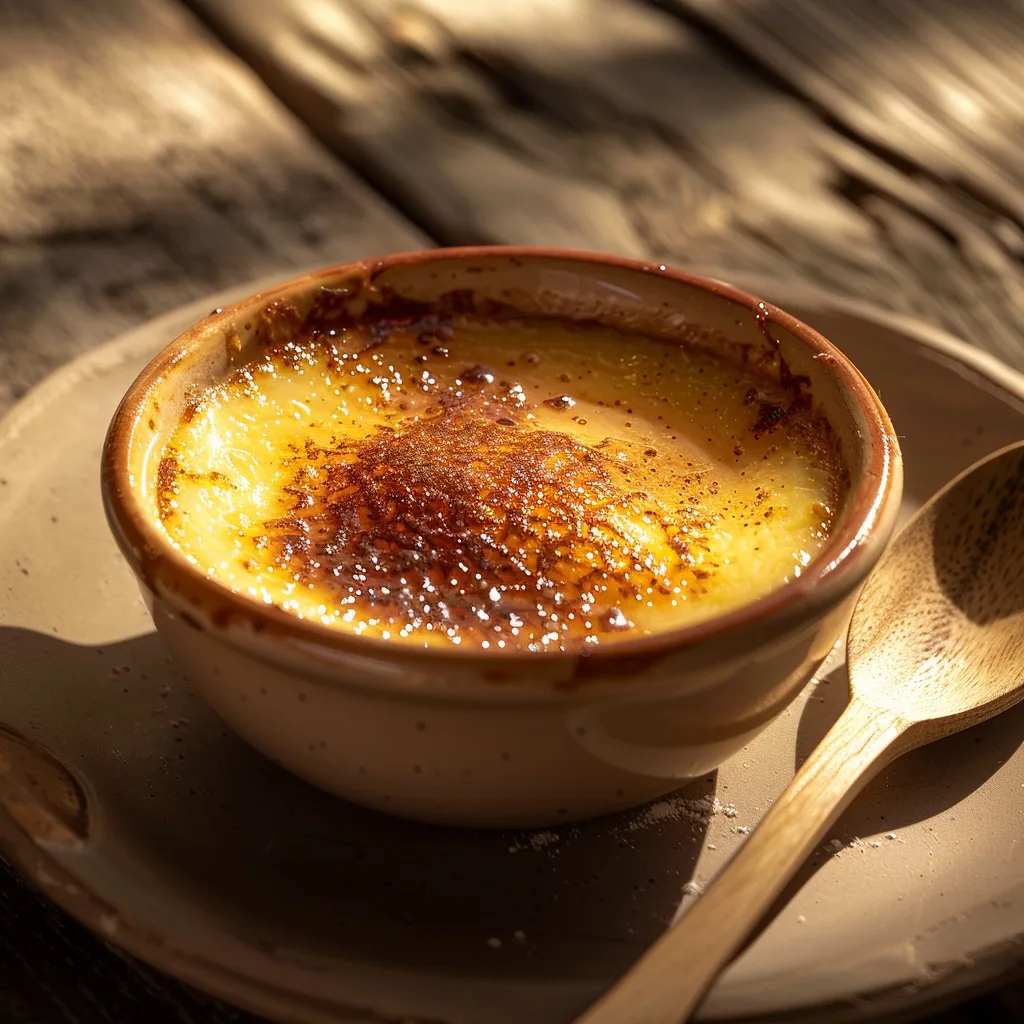Vanilla Bean Crème Brûlée Elegance 🍮 Recipe 3 Vanilla Bean Crème Brûlée Elegance 🍮 Recipe - Recipe Image