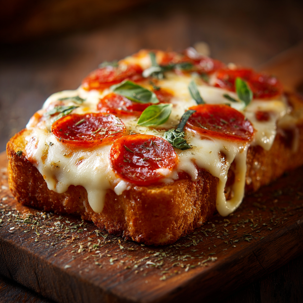 Pizza Toast Recipe - Recipe Image