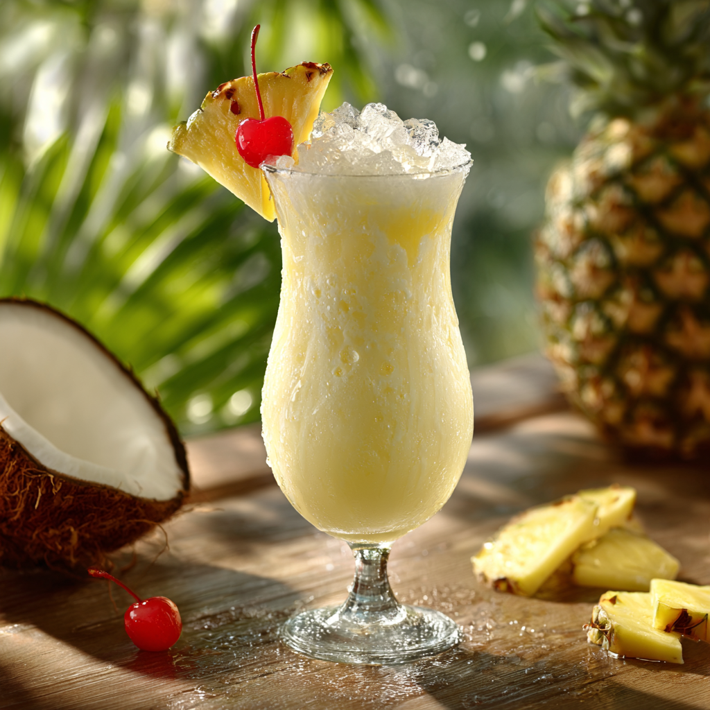 Pina Colada Mocktail Recipe - Recipe Image