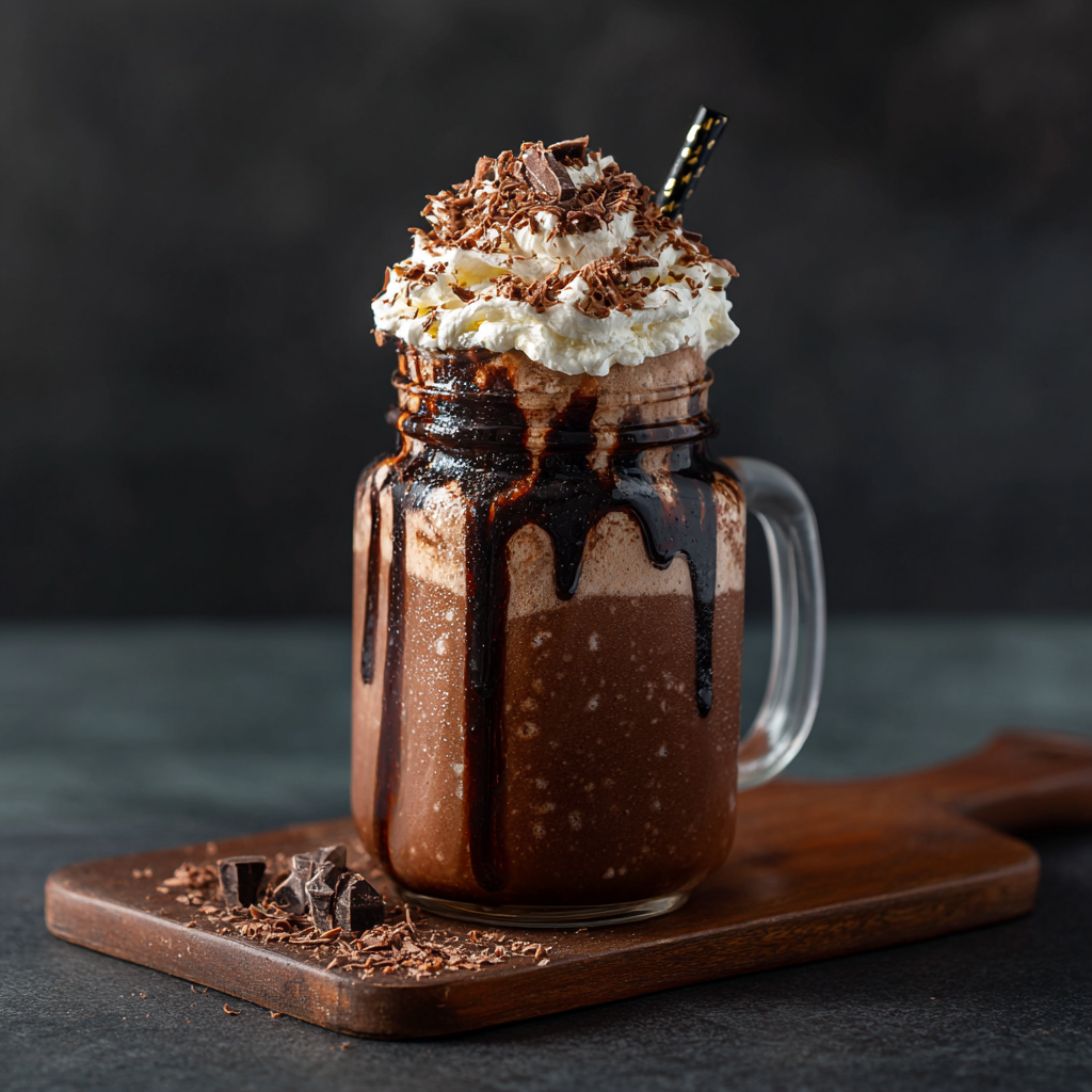 Chocolate Milkshake Deluxe Recipe - Recipe Image
