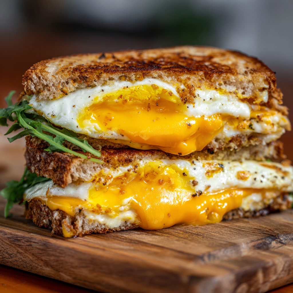 Egg Cheese Sandwich Recipe - Recipe Image