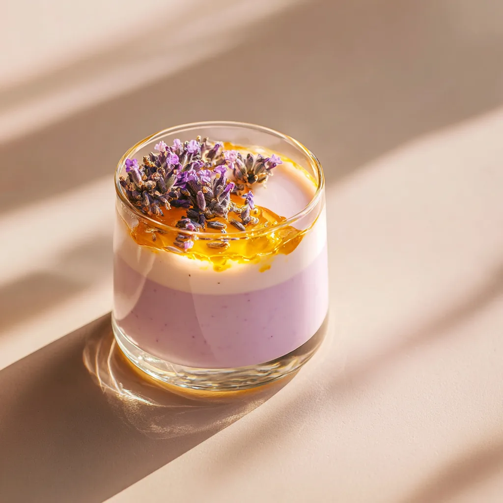 Lavender Honey Panna Cotta Recipe - Recipe Image