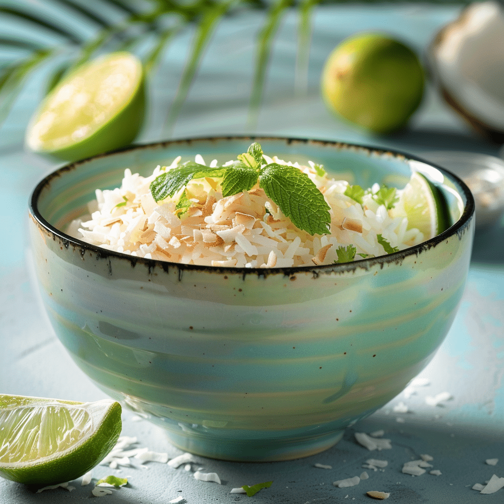 Coconut Lime Rice Breakfast Bowl Recipe