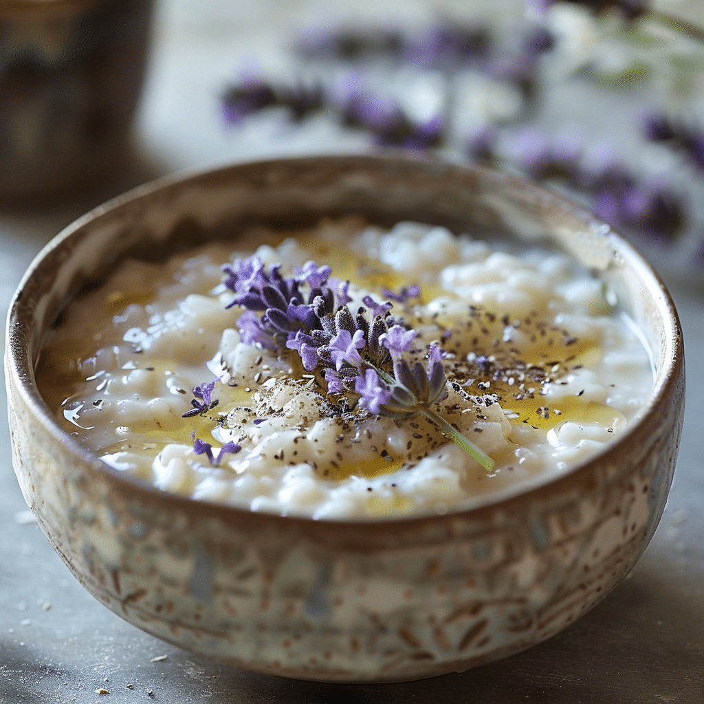 Lavender Honey Rice Pudding Serenity Recipe