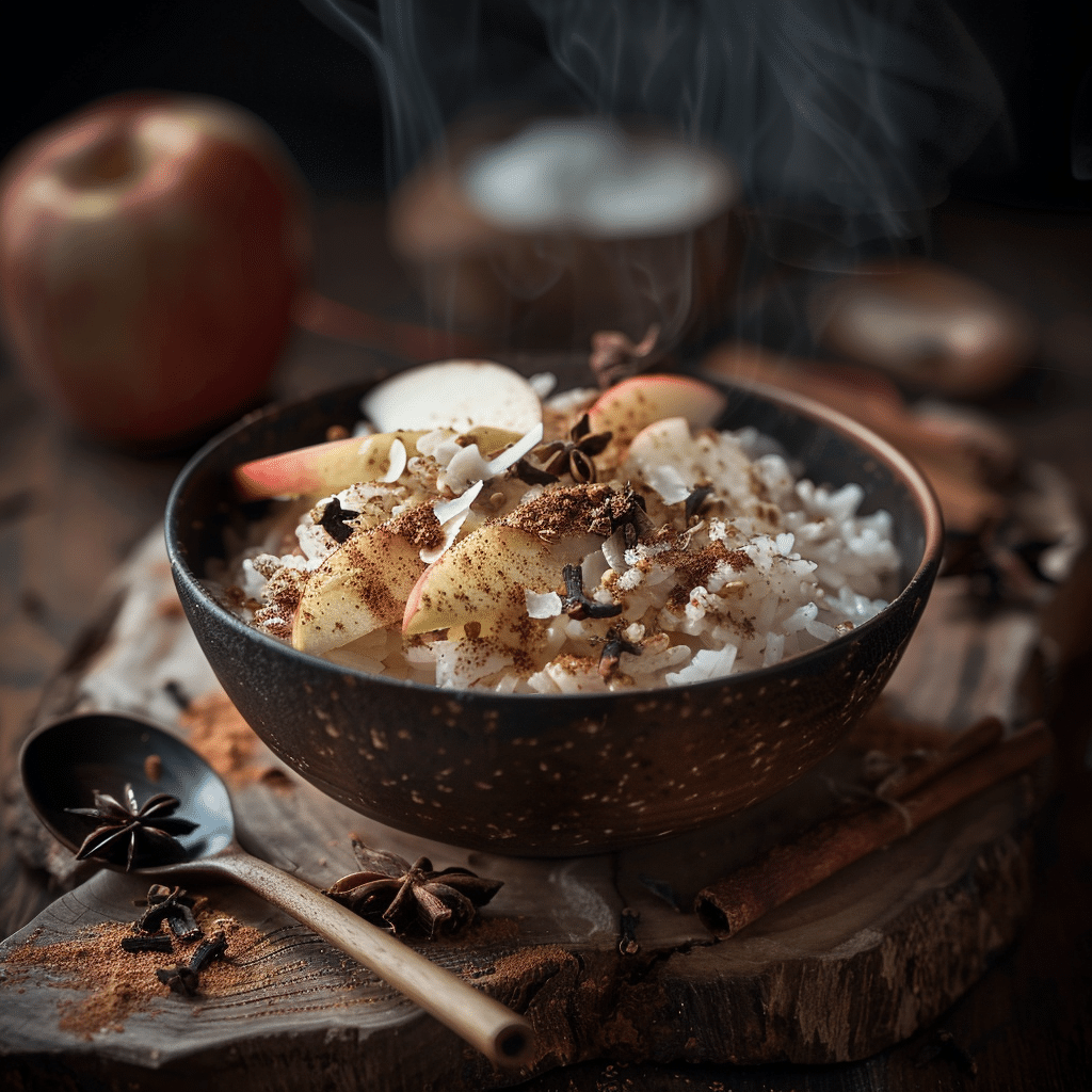 Spiced Apple Coconut Rice Recipe
