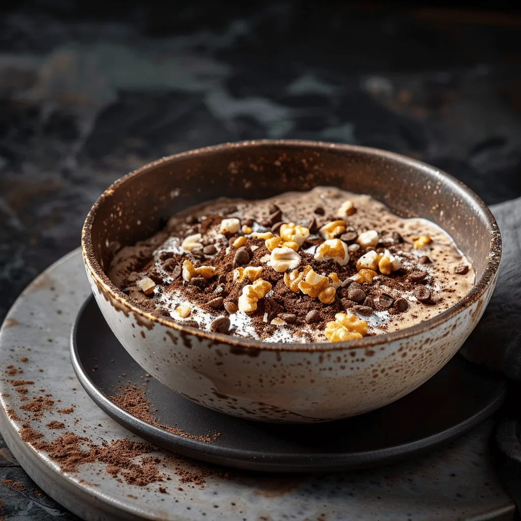 Mocha Hazelnut Breakfast Bowl Recipe
