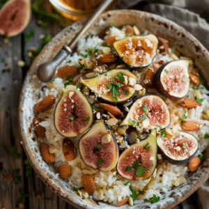 Fig Almond Honey Rice Delight Recipe