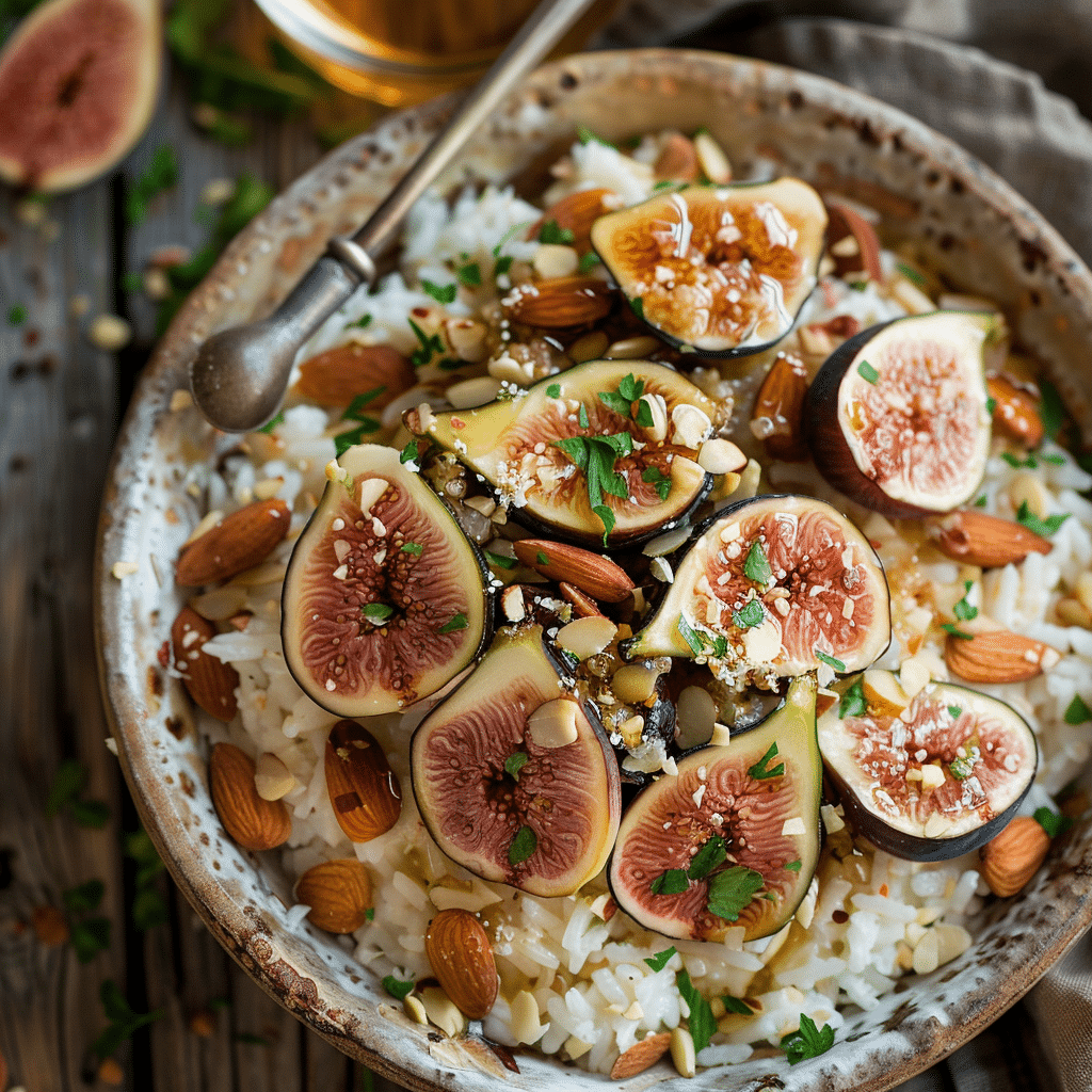 Fig Almond Honey Rice Delight Recipe