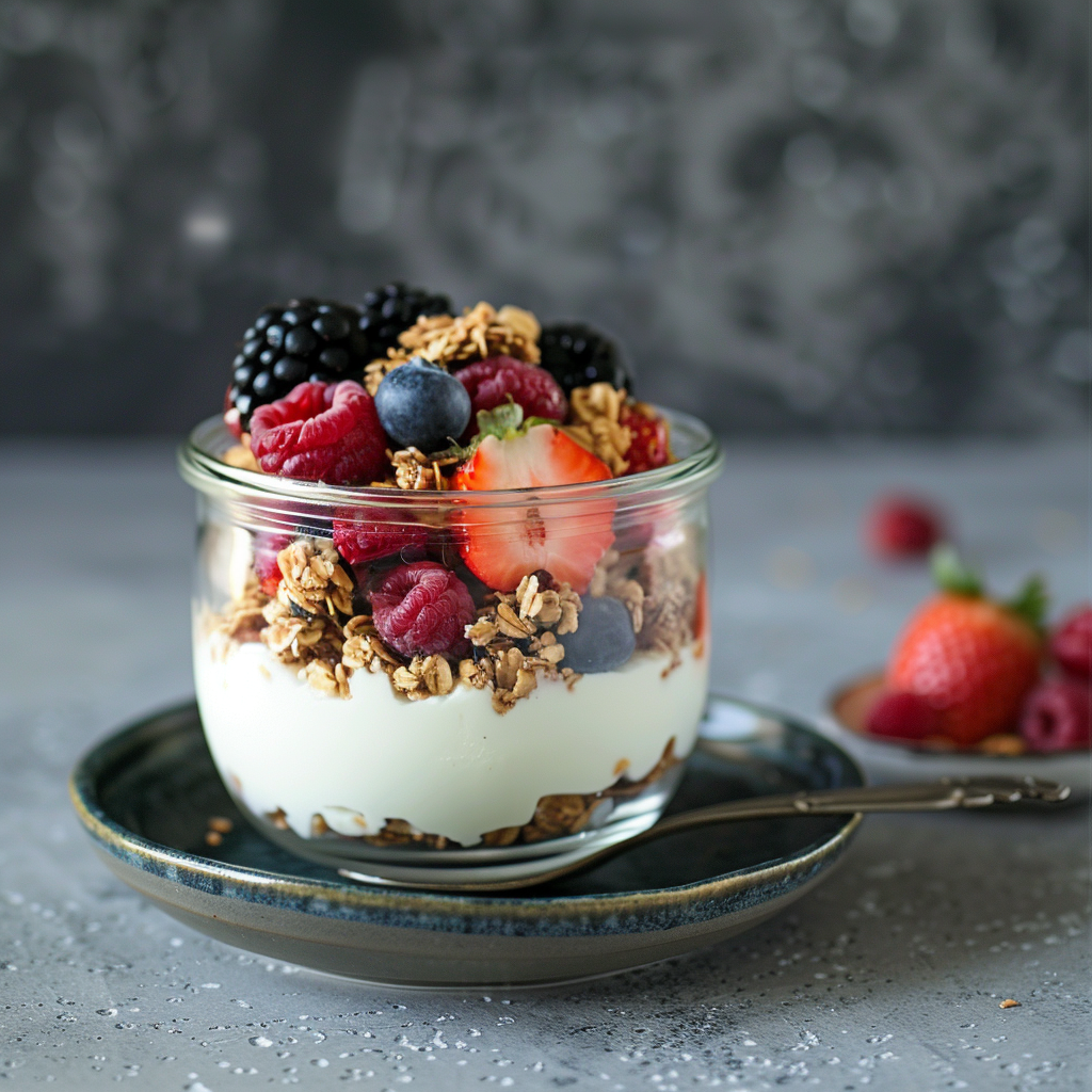 Berry Coconut Summer Parfait Recipe - Recipe Image