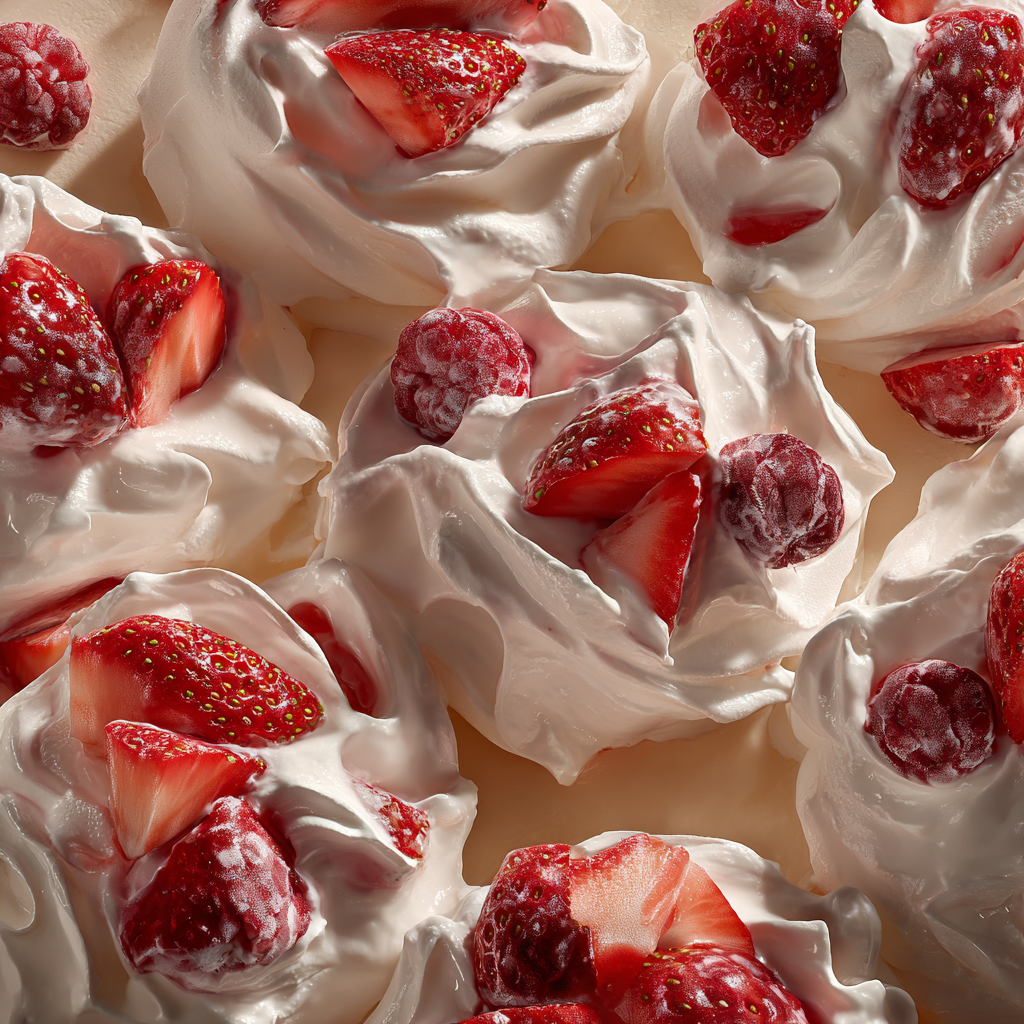 Frozen Yogurt Berry Clusters 🍓 Recipe