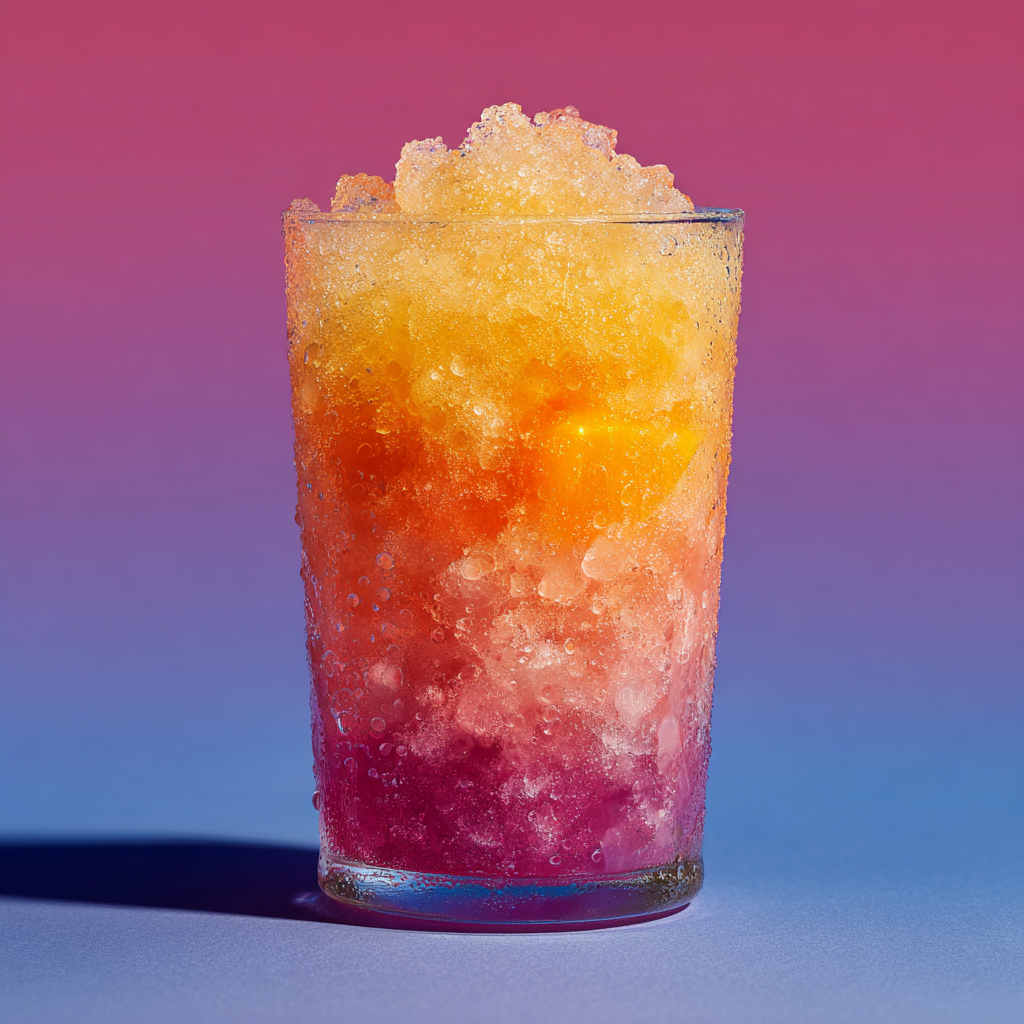 Slushie with Just Ice + Juice 🧊🍹 Recipe