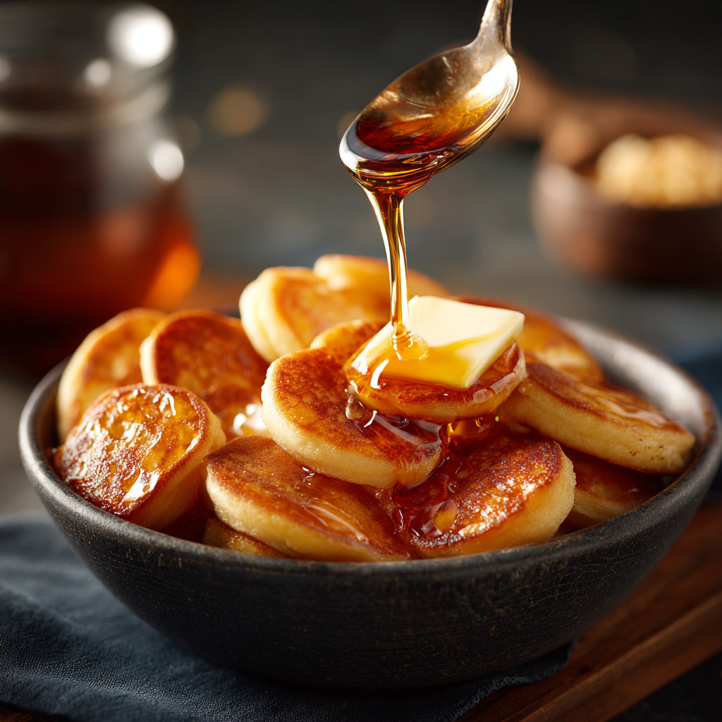 Mini Pancake Cereal 🥞 Recipe