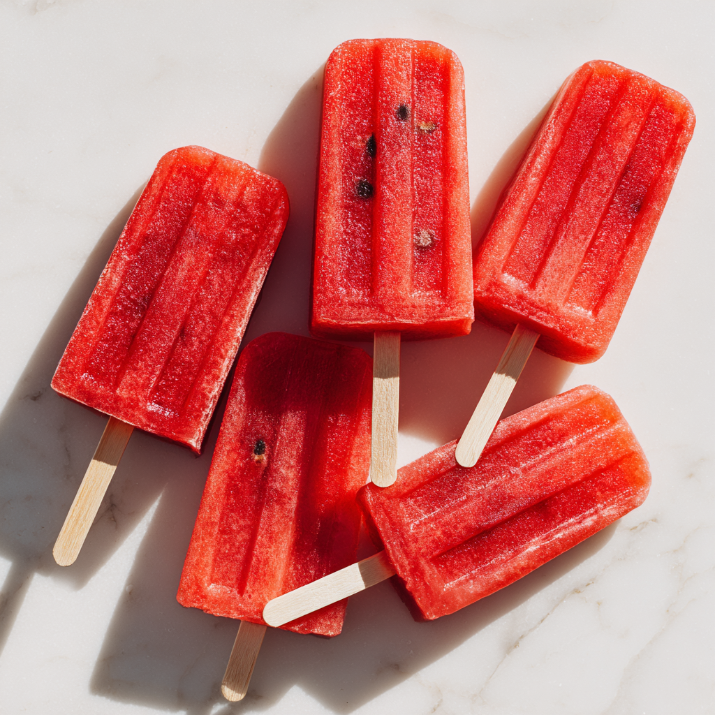 Watermelon Pops (2-Ingredient) 🍉 Recipe