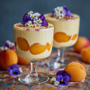 Apricot Vanilla Silk Verrine Recipe