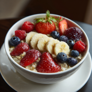 Oatmeal with Fruits