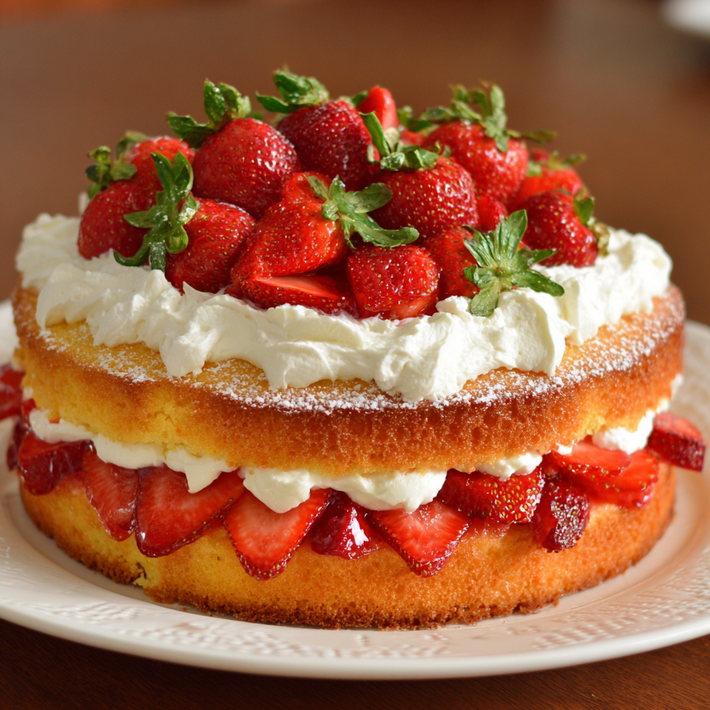 Strawberry Cake Recipe
