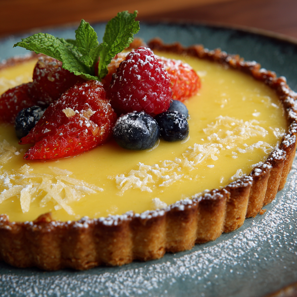 Lemon Tart Recipe 2 Lemon Tart Recipe - Recipe Image