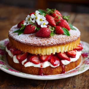 Strawberry Cake Recipe