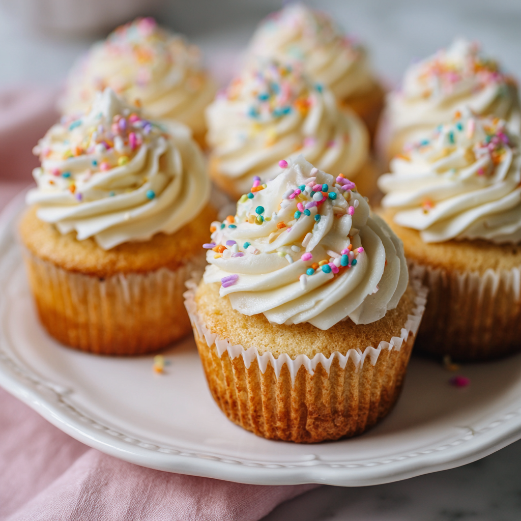 Vanilla Cupcakes Recipe - Recipe Image
