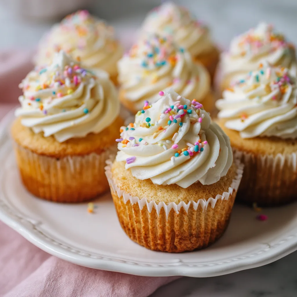 Vanilla Cupcakes Recipe - Recipe Image