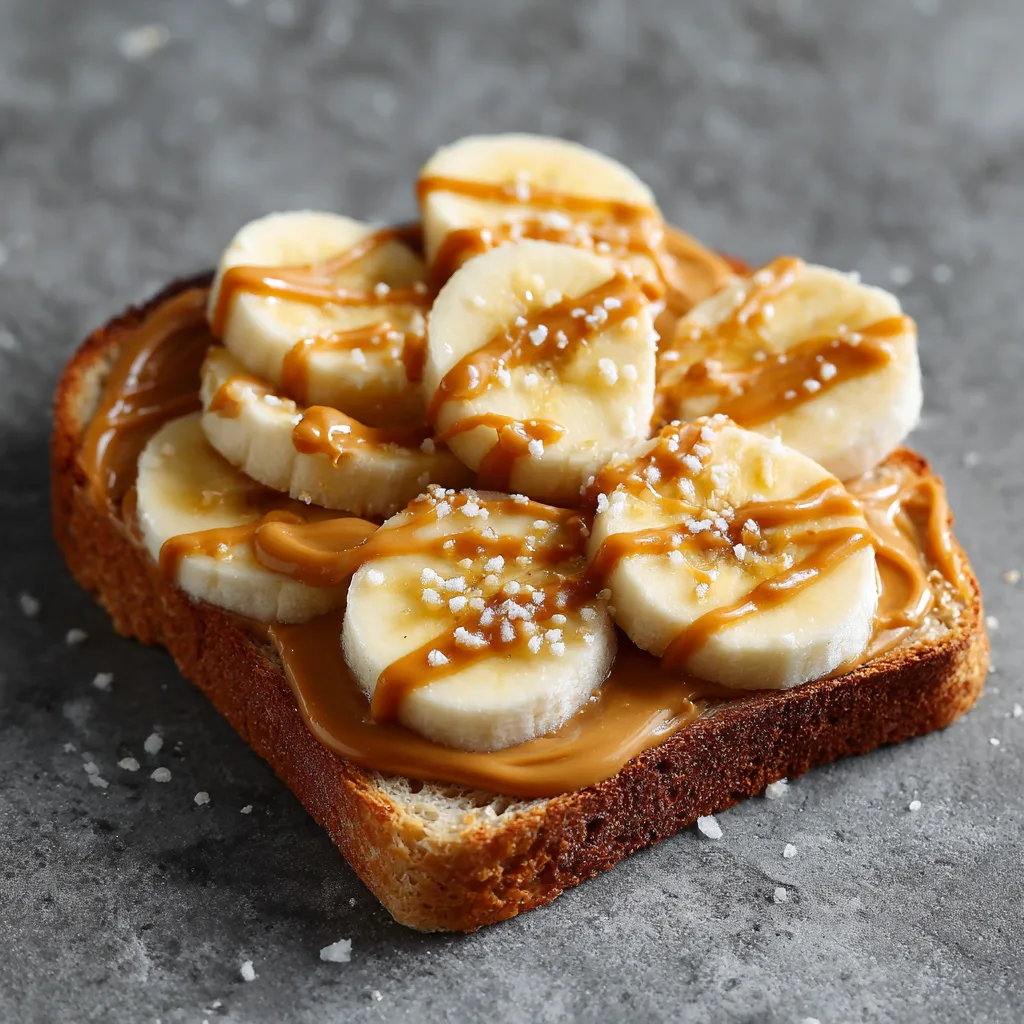 Peanut Butter Banana Toast Recipe