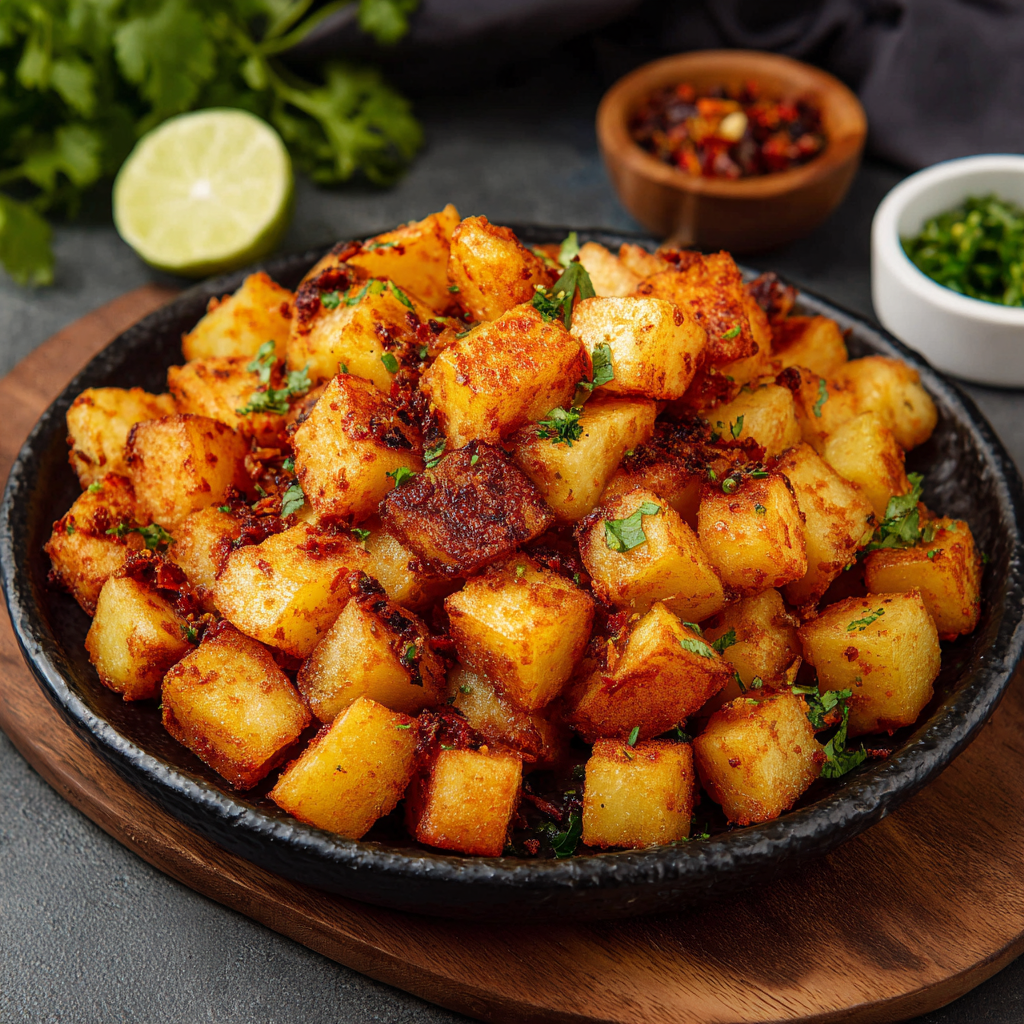 Crispy Potato Cubes Recipe