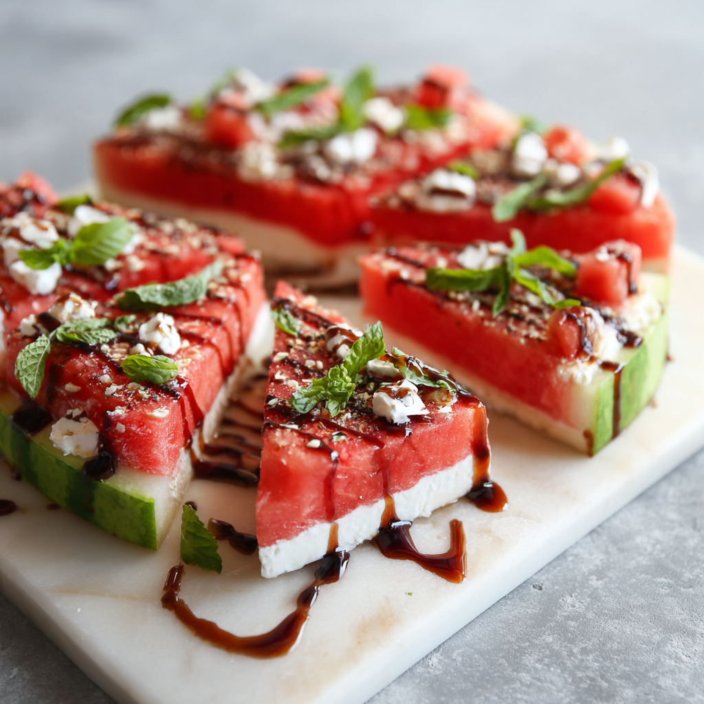 Watermelon Pizza Recipe