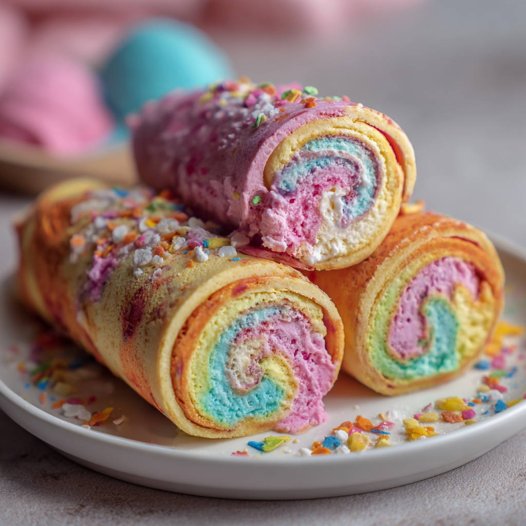 Fruit Roll Ice Cream Recipe