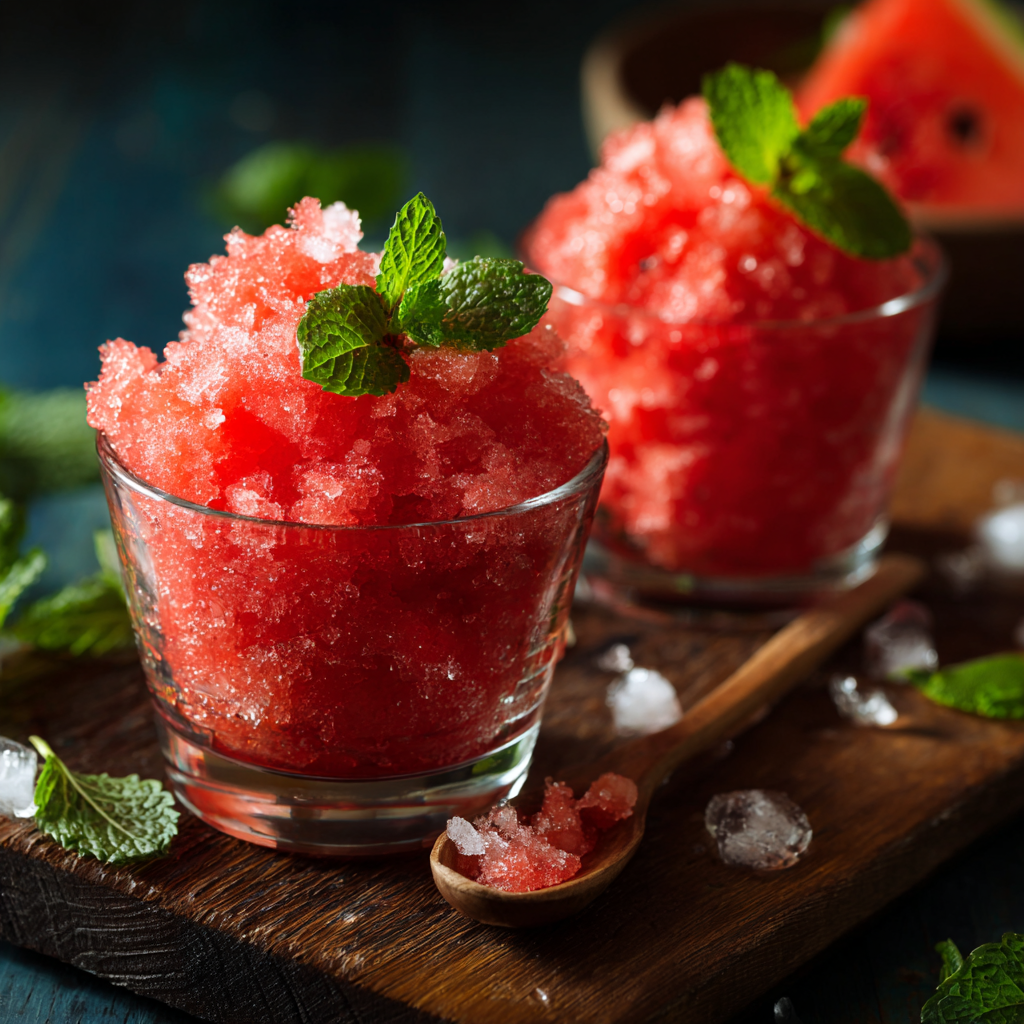 Watermelon Granita Recipe