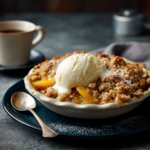 Peach Crumble Recipe