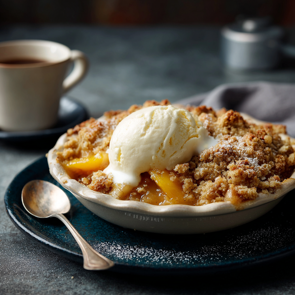 Peach Crumble Recipe
