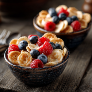 Pancake Cereal Bowls Recipe