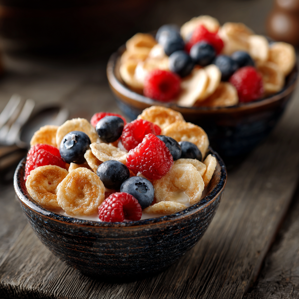 Pancake Cereal Bowls Recipe