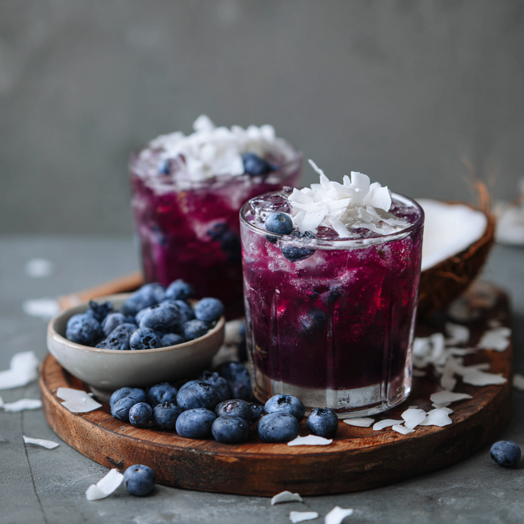 Blueberry Coconut Refresher Recipe