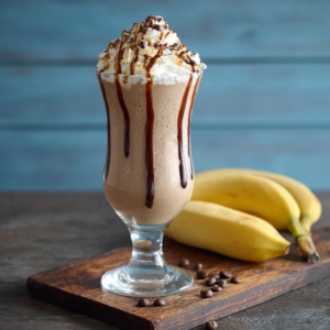 Mocha Banana Ice Shake Recipe