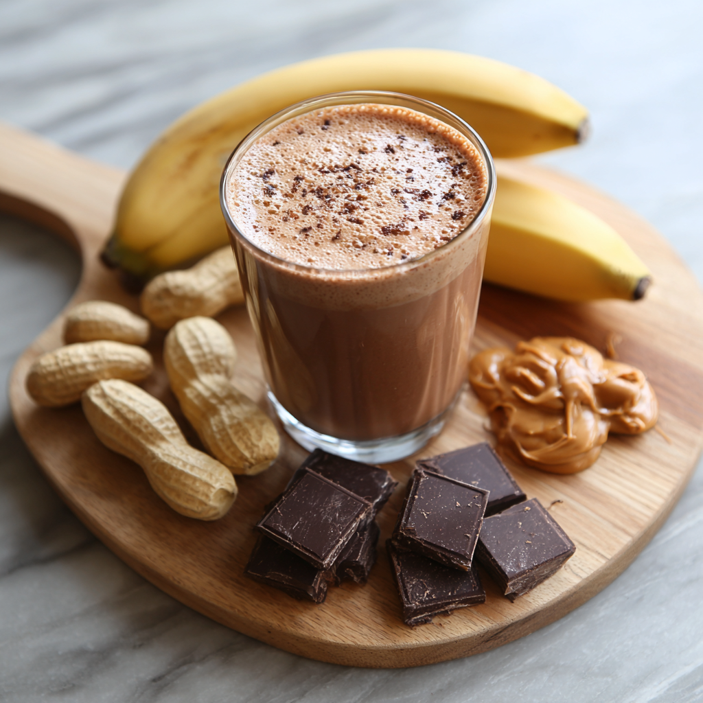Chocolate Peanut Butter Smoothie Recipe