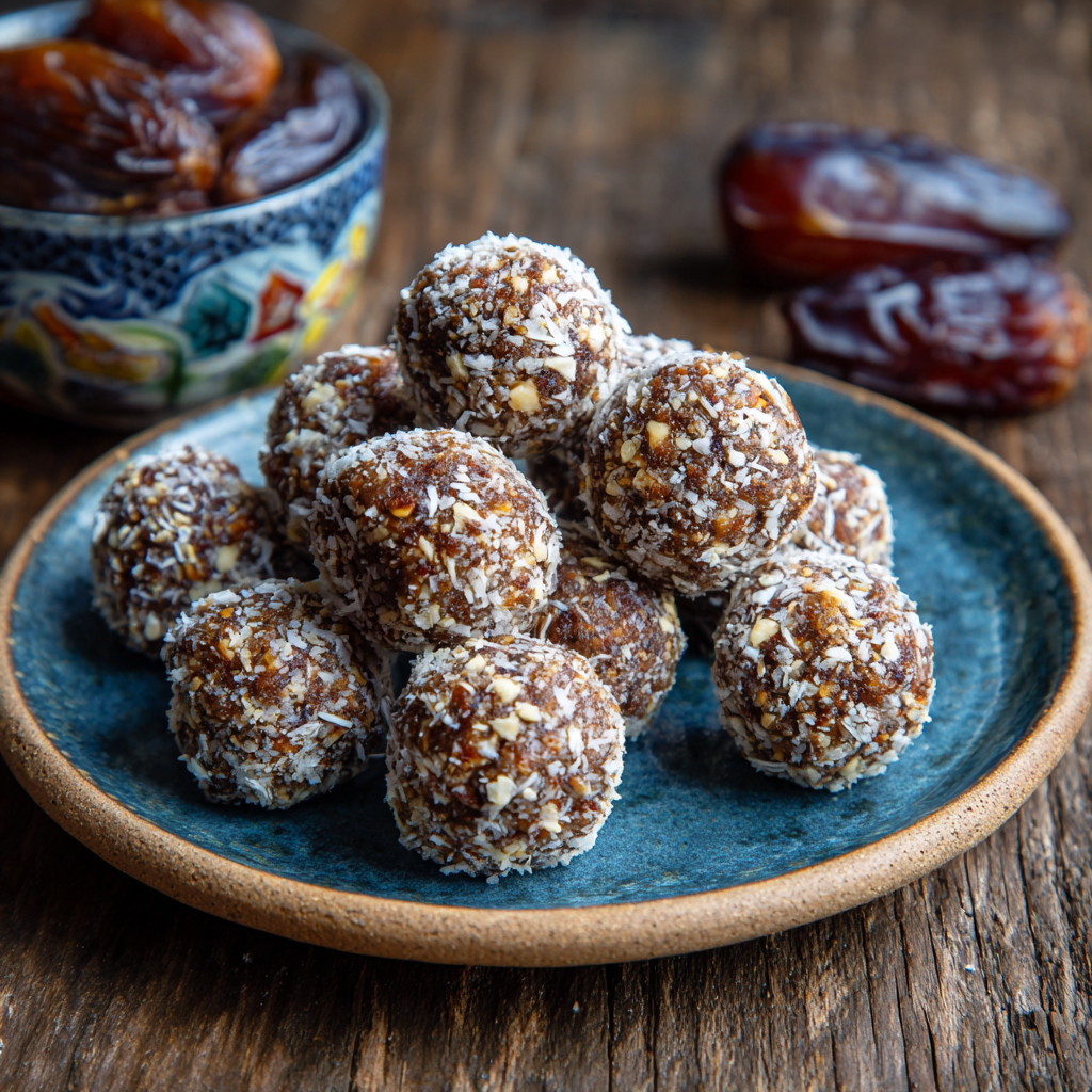 Date & Nut Energy Bites Recipe - Recipe Image