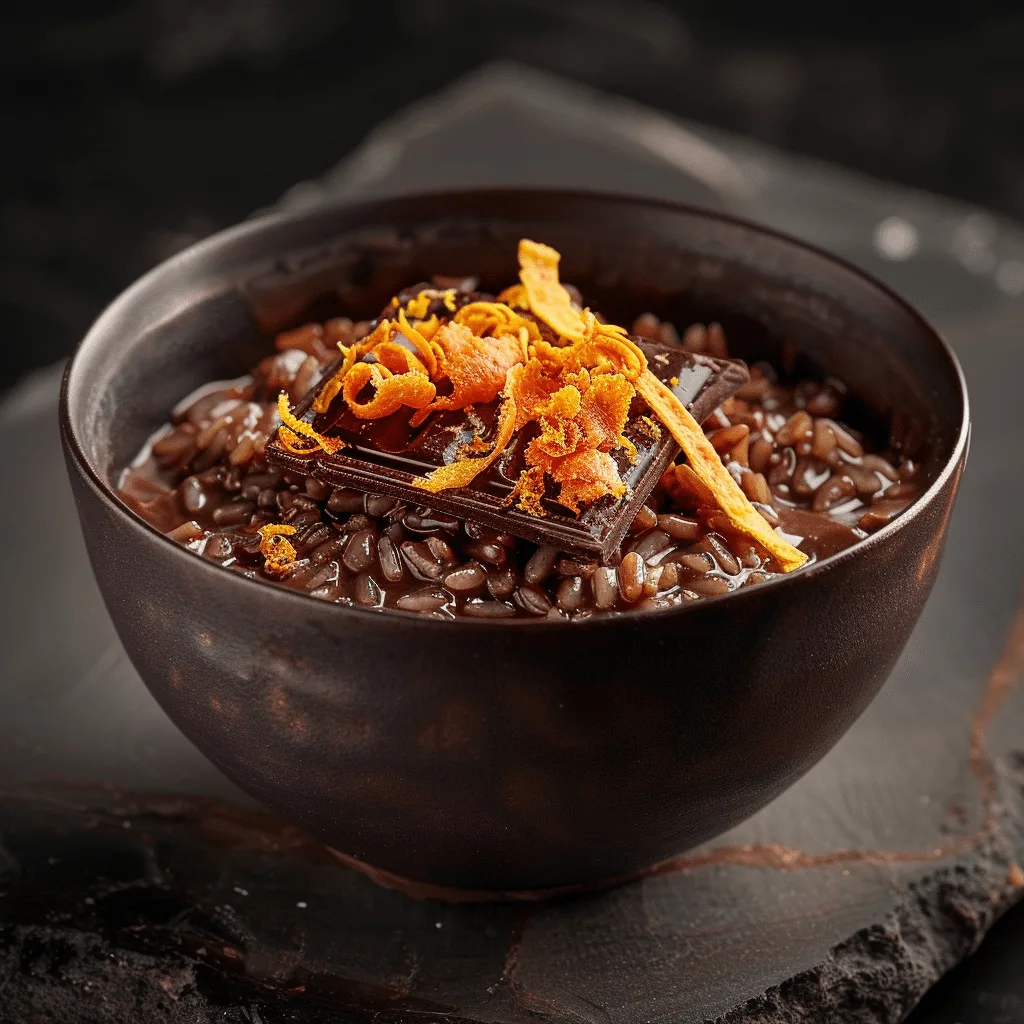 Chocolate Orange Breakfast Rice Bowl Recipe - Recipe Image