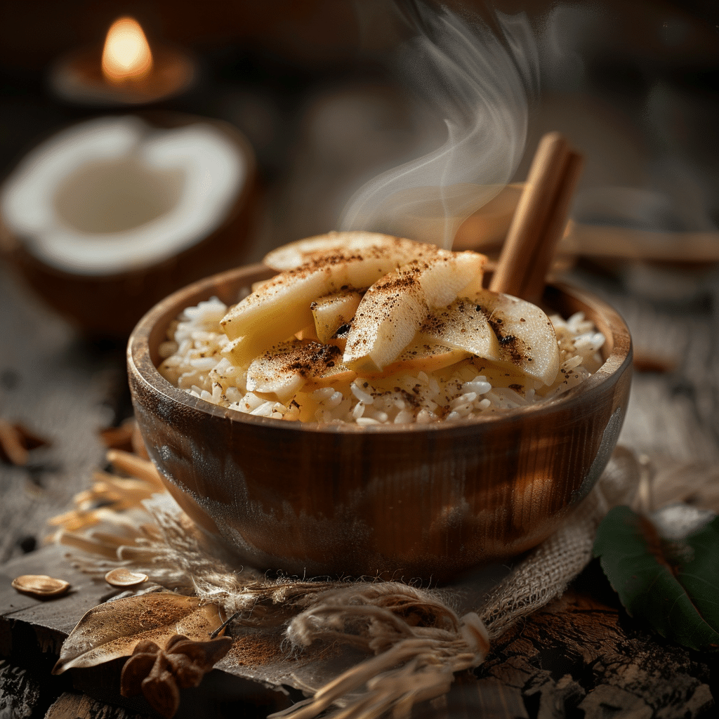 Spiced Apple Coconut Rice Recipe - Recipe Image