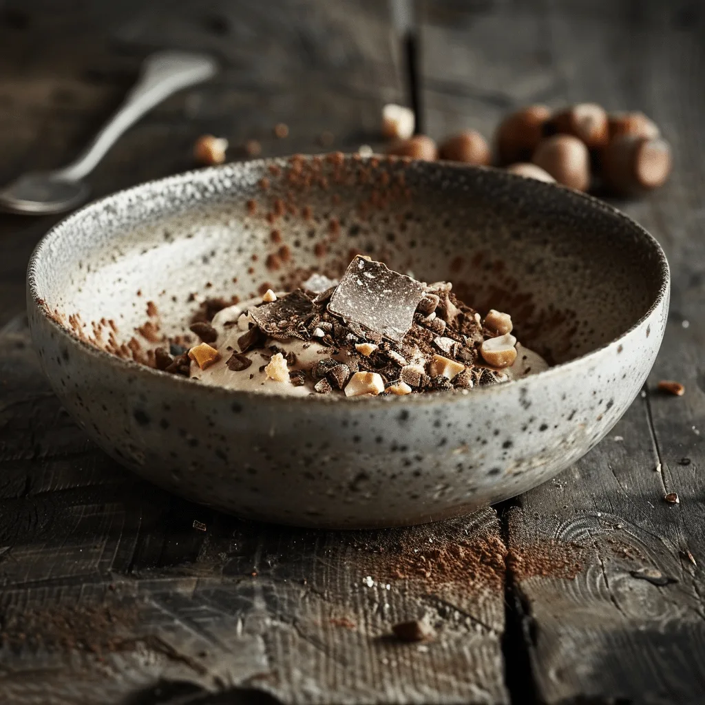 Mocha Hazelnut Breakfast Bowl Recipe - Recipe Image