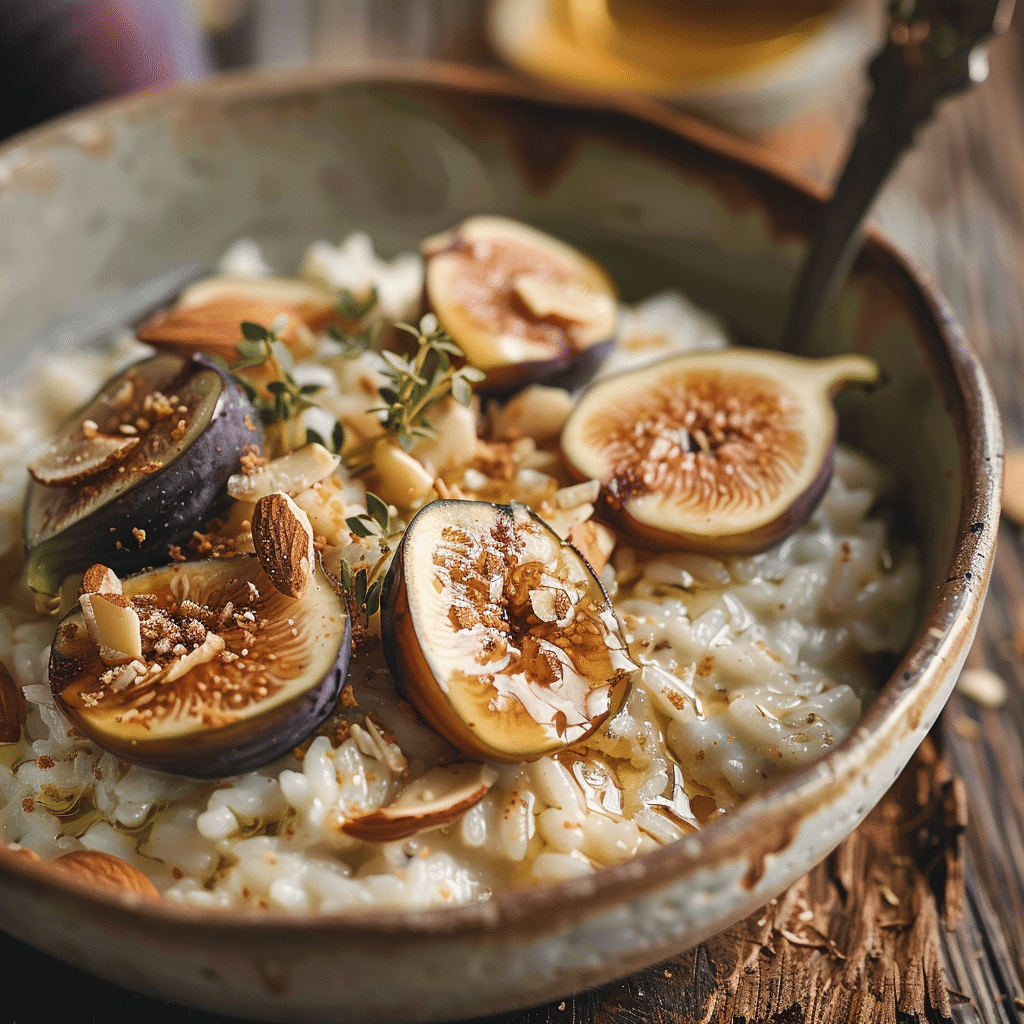 Fig Almond Honey Rice Delight Recipe - Recipe Image