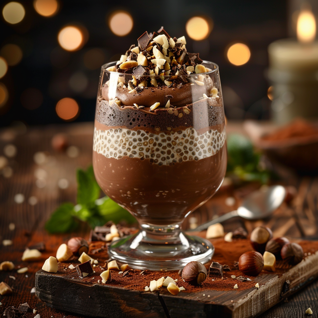 Hazelnut Chocolate Chia Dream Recipe - Recipe Image