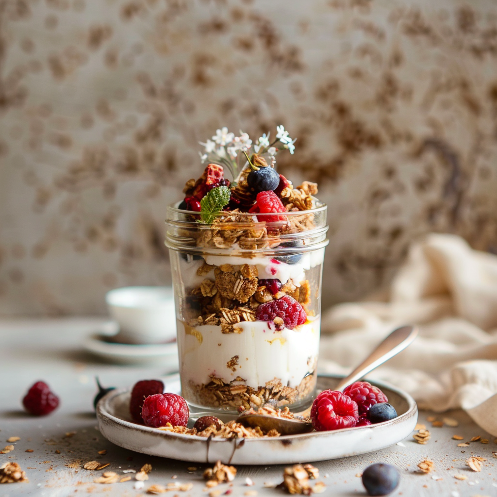 Berry Coconut Summer Parfait Recipe - Recipe Image