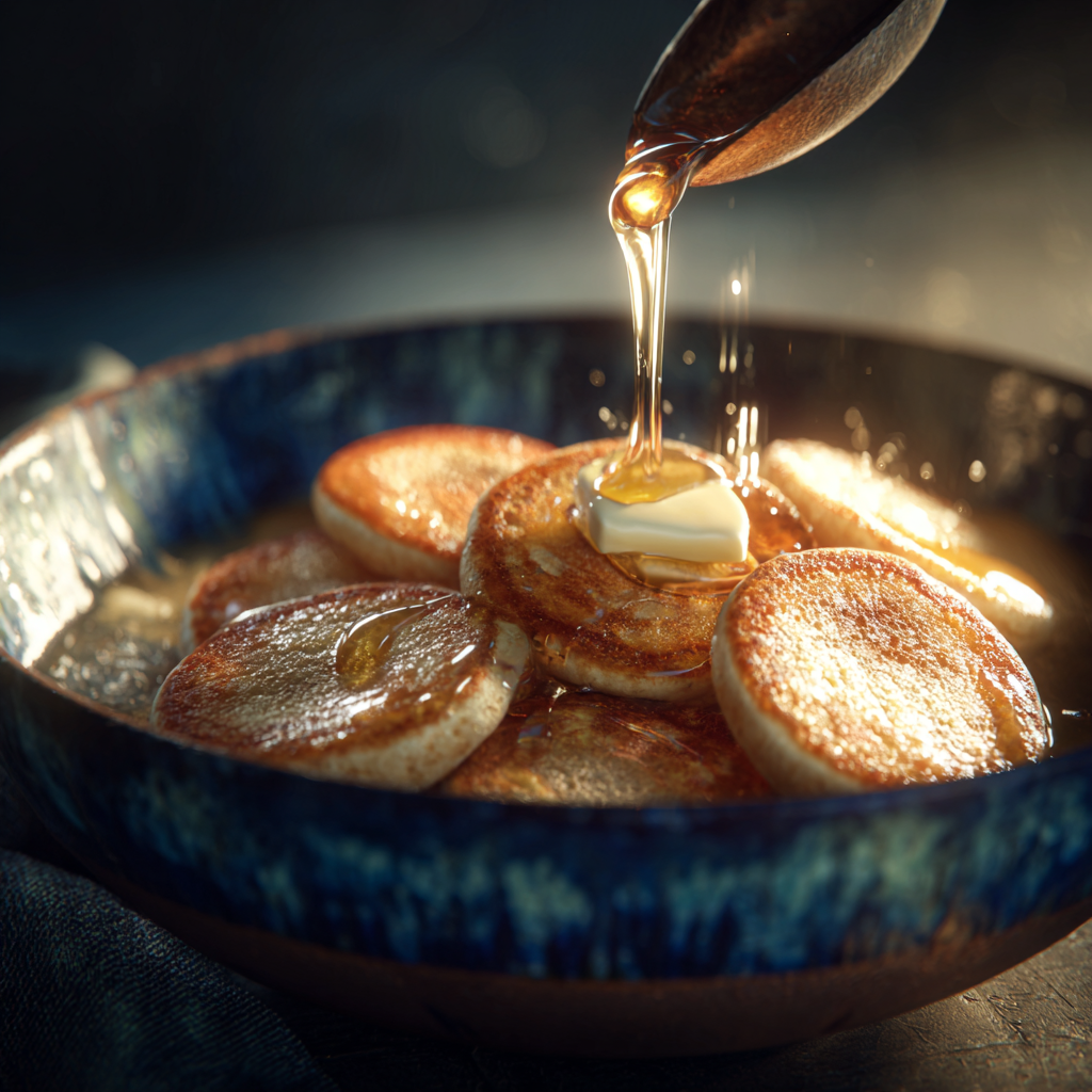 Mini Pancake Cereal 🥞 Recipe - Recipe Image