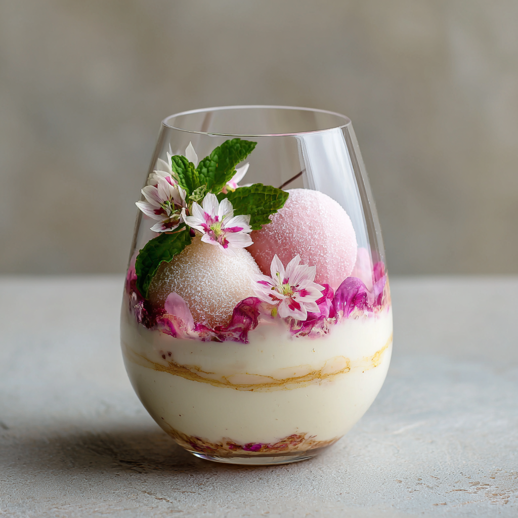 Lychee & Rose Crystal Verrine Recipe 2 Lychee & Rose Crystal Verrine Recipe - Recipe Image