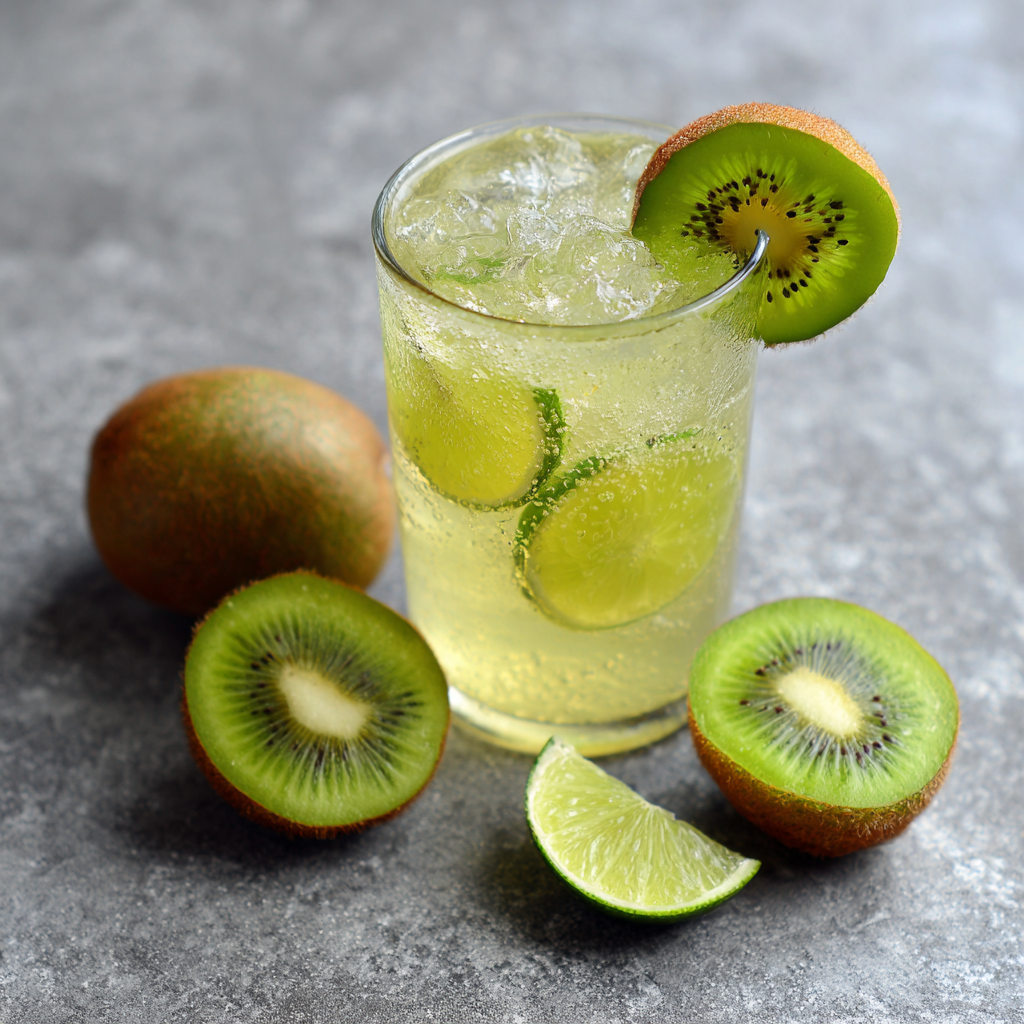 Kiwi Lime Cooler Recipe 2 Kiwi Lime Cooler Recipe - Recipe Image