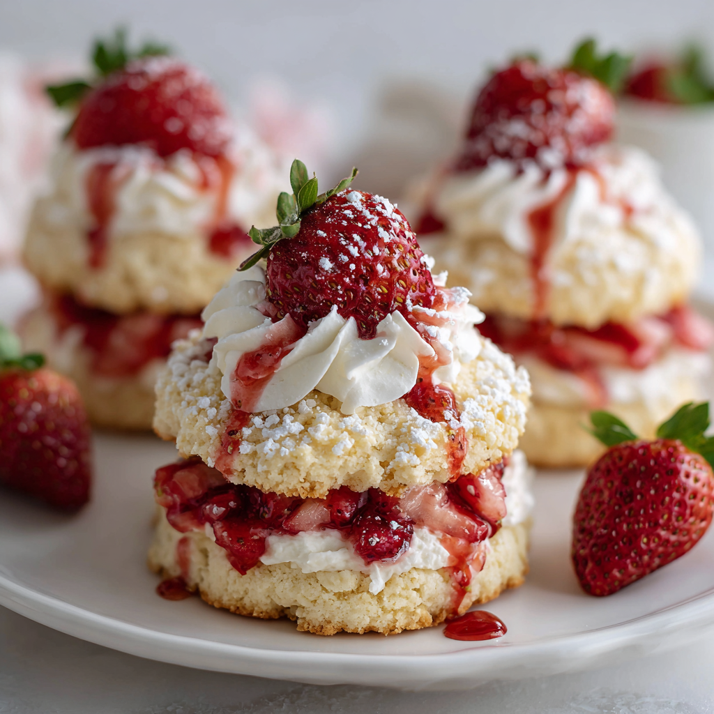 Strawberry Shortcake Cookies Recipe - Recipe Image