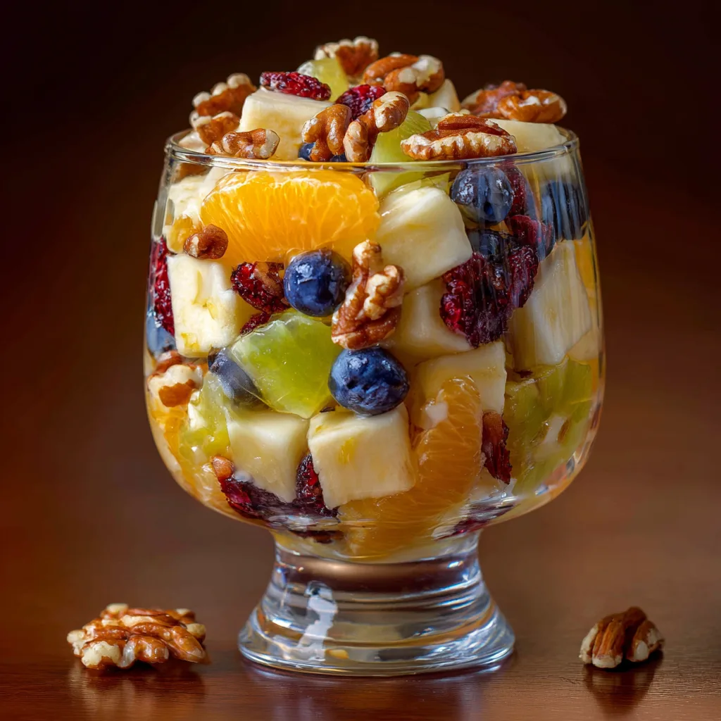 Fruit Salad with Nuts 2 Fruit Salad with Nuts - Recipe Image