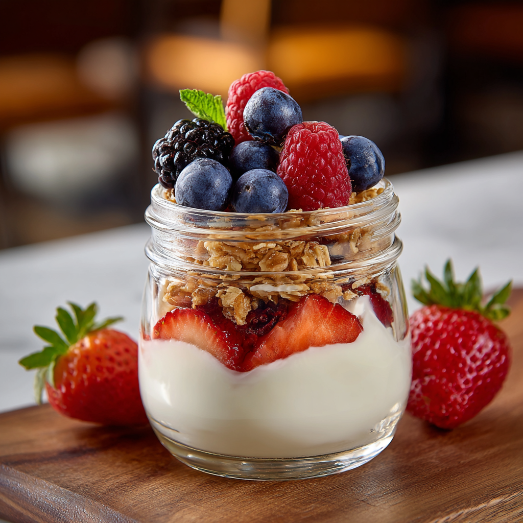 Yogurt Parfait 2 Yogurt Parfait - Recipe Image