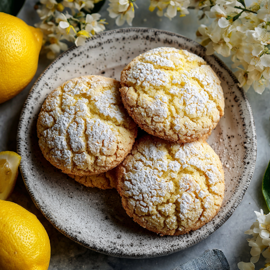 Lemon Cookies Recipe - Recipe Image